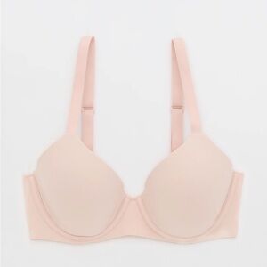 Aerie ballet pink SMOOTHEZ Full Coverage Lightly Lined Bra